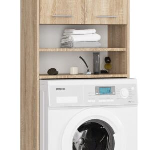 Ak furniture Koupelnová skříňka nad pračku Fin dub sonoma