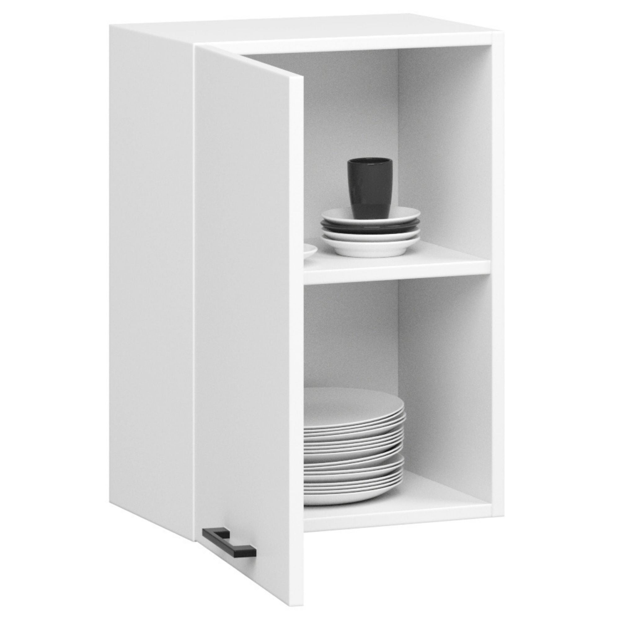 Ak furniture Kuchyňská skříňka Olivie W 50 cm - bílá závěsná - Obrázek 2
