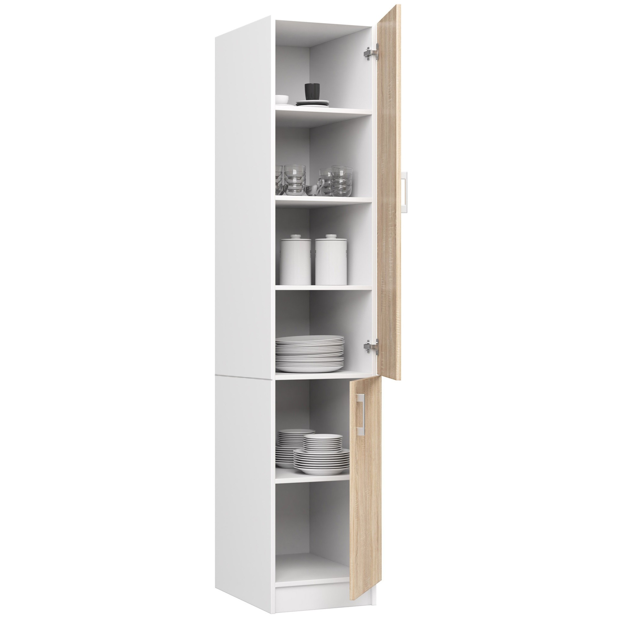 Ak furniture Kuchyňská skříňka S 40cm Artus bílá/sonoma - Obrázek 2