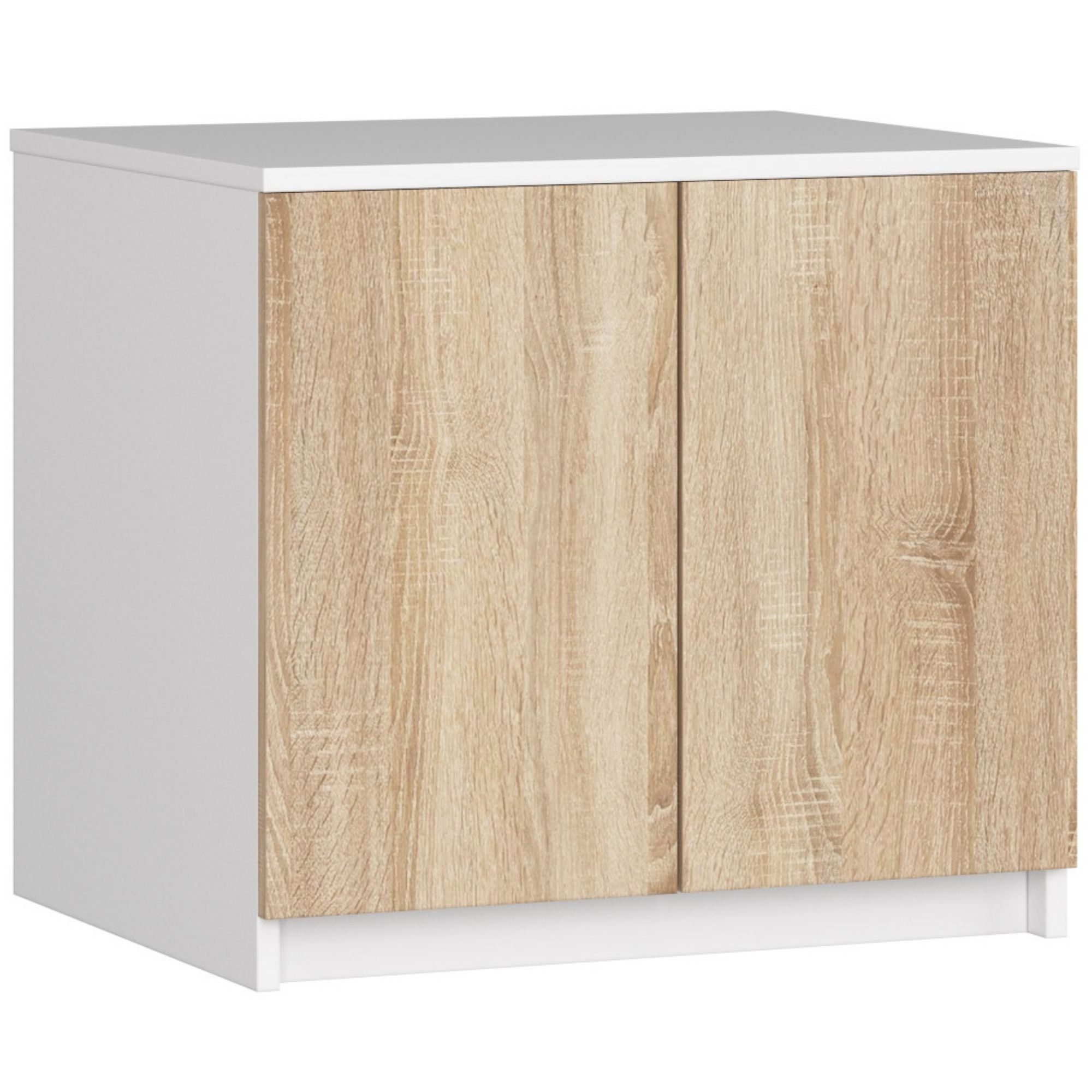 Ak furniture Nástavec na skříň Star 60 cm dub sonoma/bílý mat