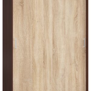Ak furniture Šatní skříň CLP Mono 150 cm wenge/dub sonoma