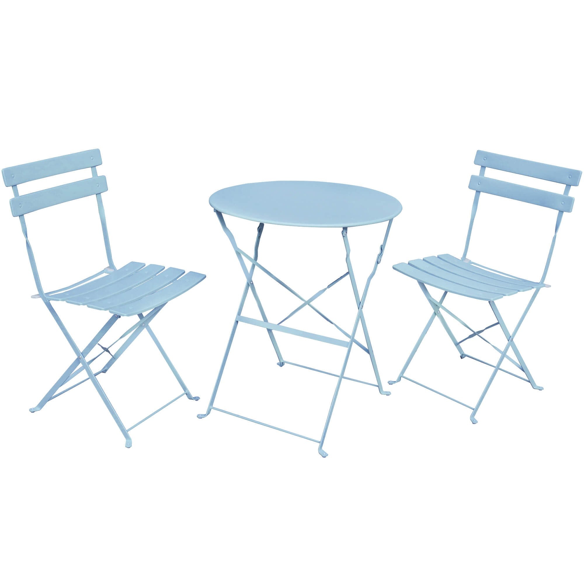 Ak furniture Skládací sada zahradního nábytku ORION modrá