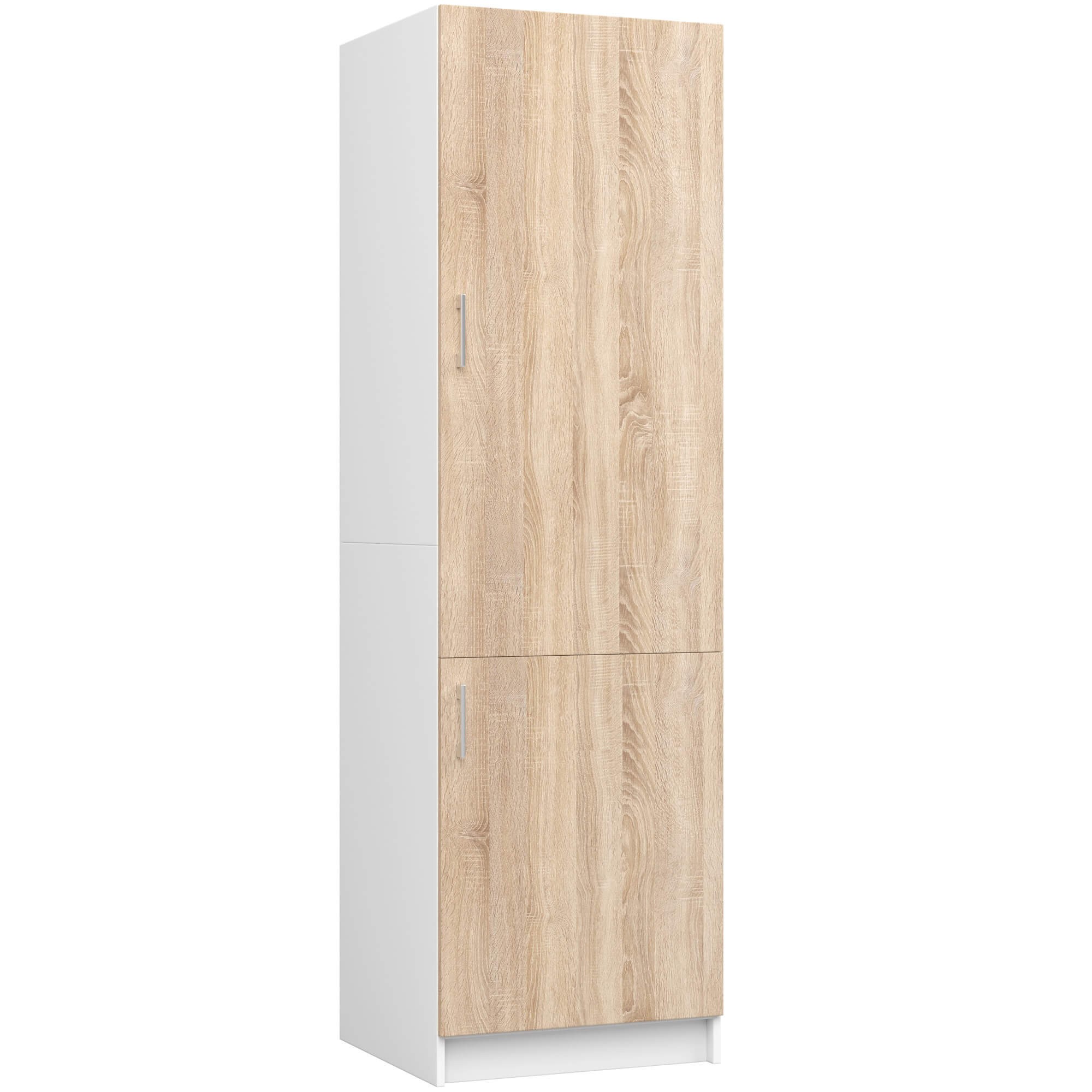 Ak furniture Skříň na vestavnou chladničku S 60cm Artus bílá/sonoma