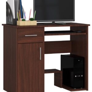 Ak furniture Volně stojící psací stůl Jay 90 cm wenge