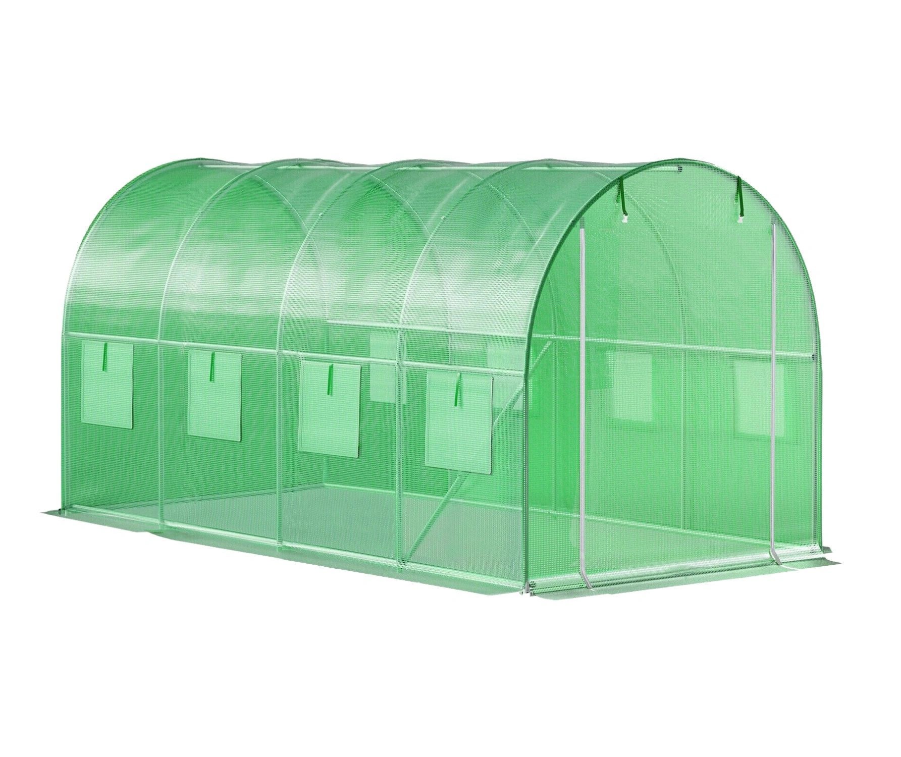 Bauerkraft Zahradní fóliovník Berno 6x3x2 m zelený