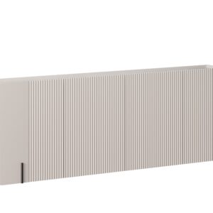 Bogart Závěsná čtyřdveřová komoda Mulmi 200 cm - kašmír/crema bianca/černá