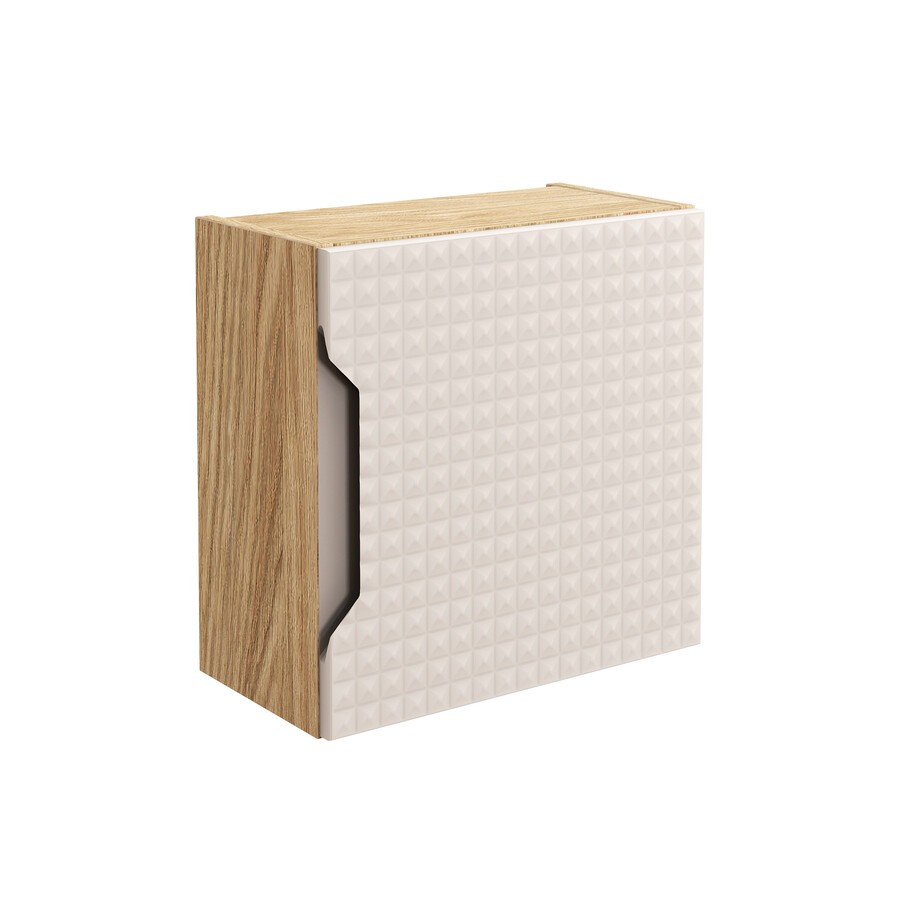 Comad Horní závěsná koupelnová skříňka Luxor Beige 83-35-1DQ dub olejovaný/béžová
