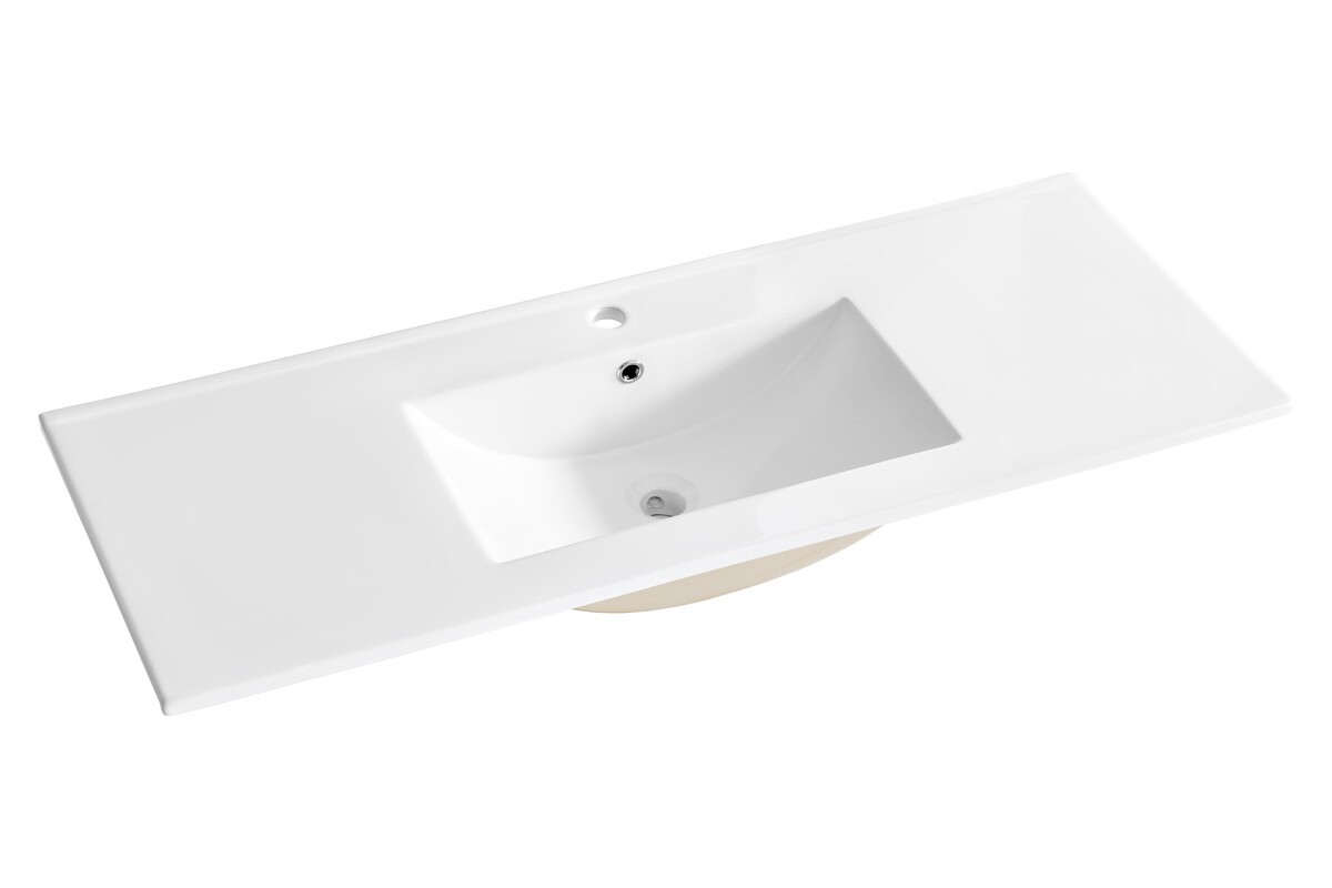 Comad Keramické zápustné umyvadlo Lava 120 cm bílé