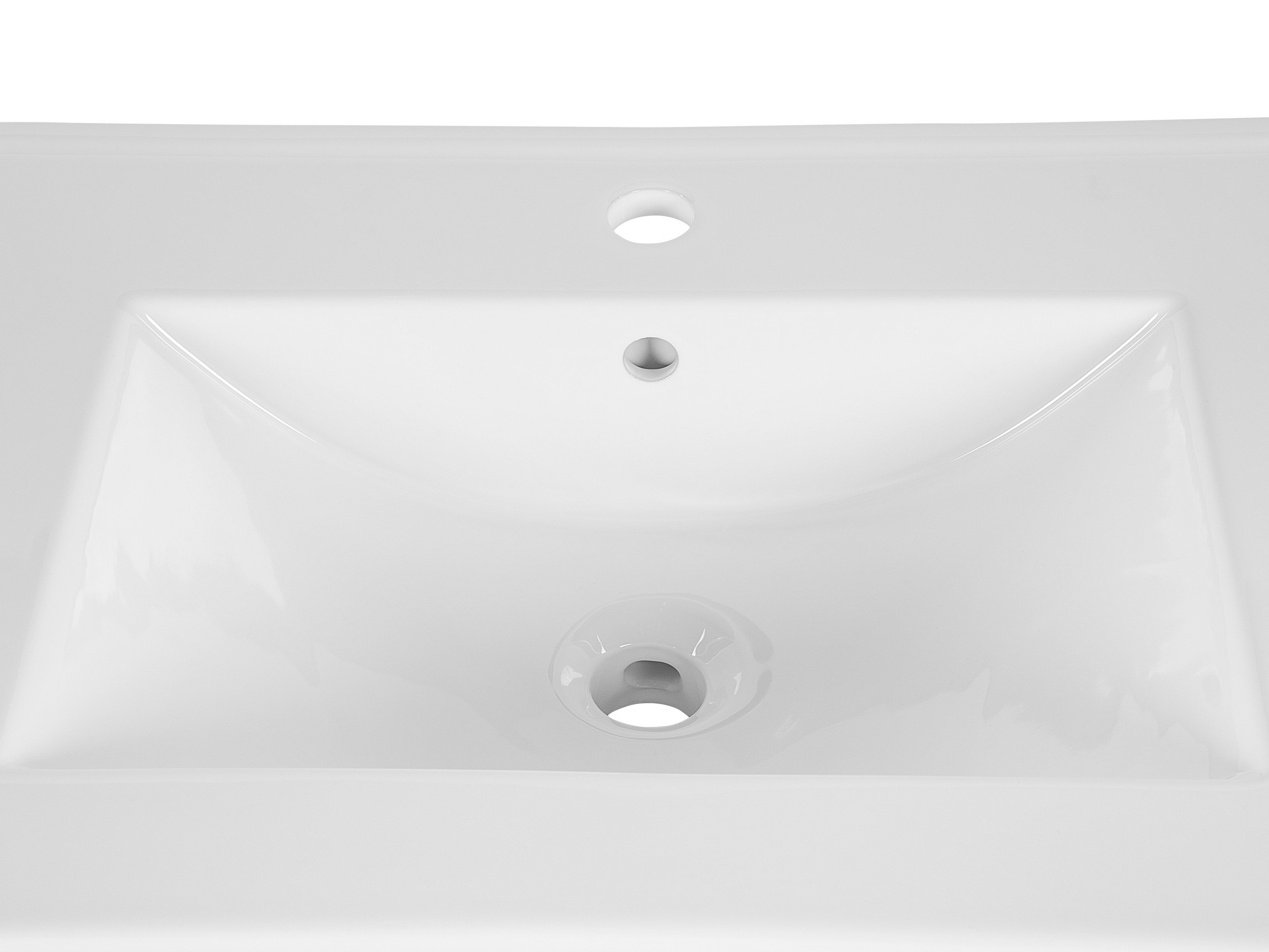 Comad Keramické zápustné umyvadlo Lava 60 cm bílé - Obrázek 2