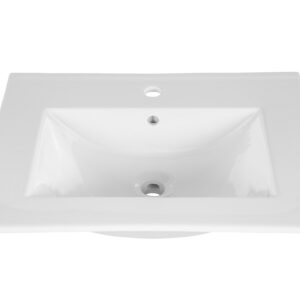 Comad Keramické zápustné umyvadlo Lava 60 cm bílé