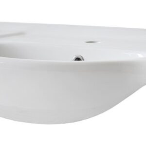 Comad Keramické zápustné umyvadlo Vintage 65 cm bílé