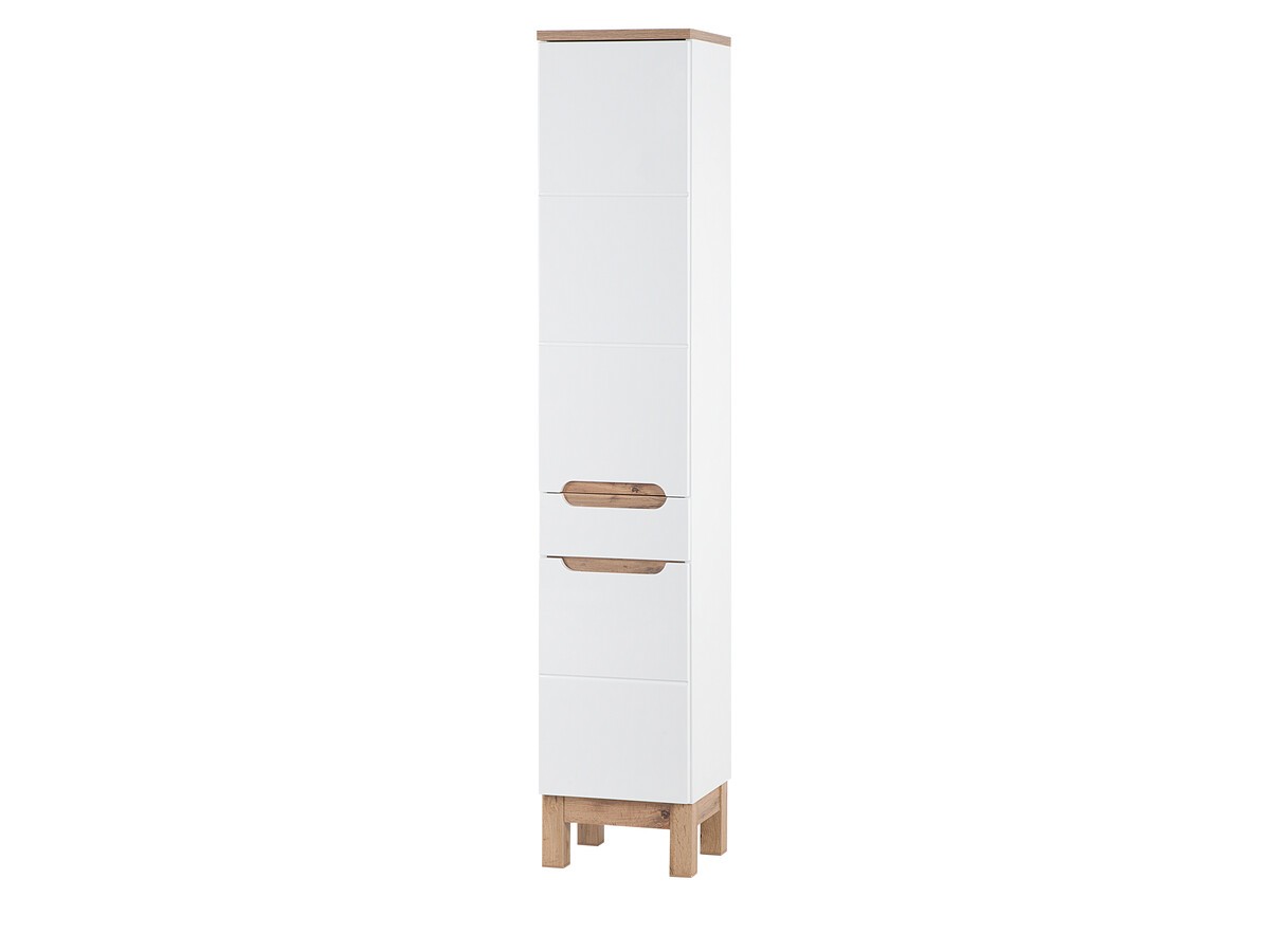 Comad Koupelnová skříňka Bali 800 2D 1S bílá/dub votan