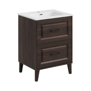 Comad Koupelnová skříňka Dorothy Go se zápustným umyvadlem 60 cm dub ristretto