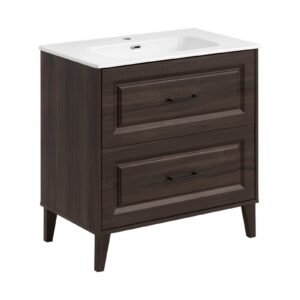 Comad Koupelnová skříňka Dorothy Go se zápustným umyvadlem 80 cm dub ristretto
