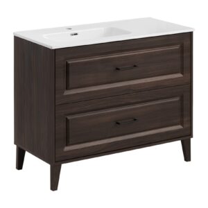Comad Koupelnová skříňka Dorothy Go2 se zápustným umyvadlem 100 cm dub ristretto
