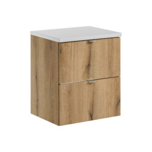Comad Koupelnová skříňka pod deskové umyvadlo Nova Oak II. 50 dub coast evoke/bílá