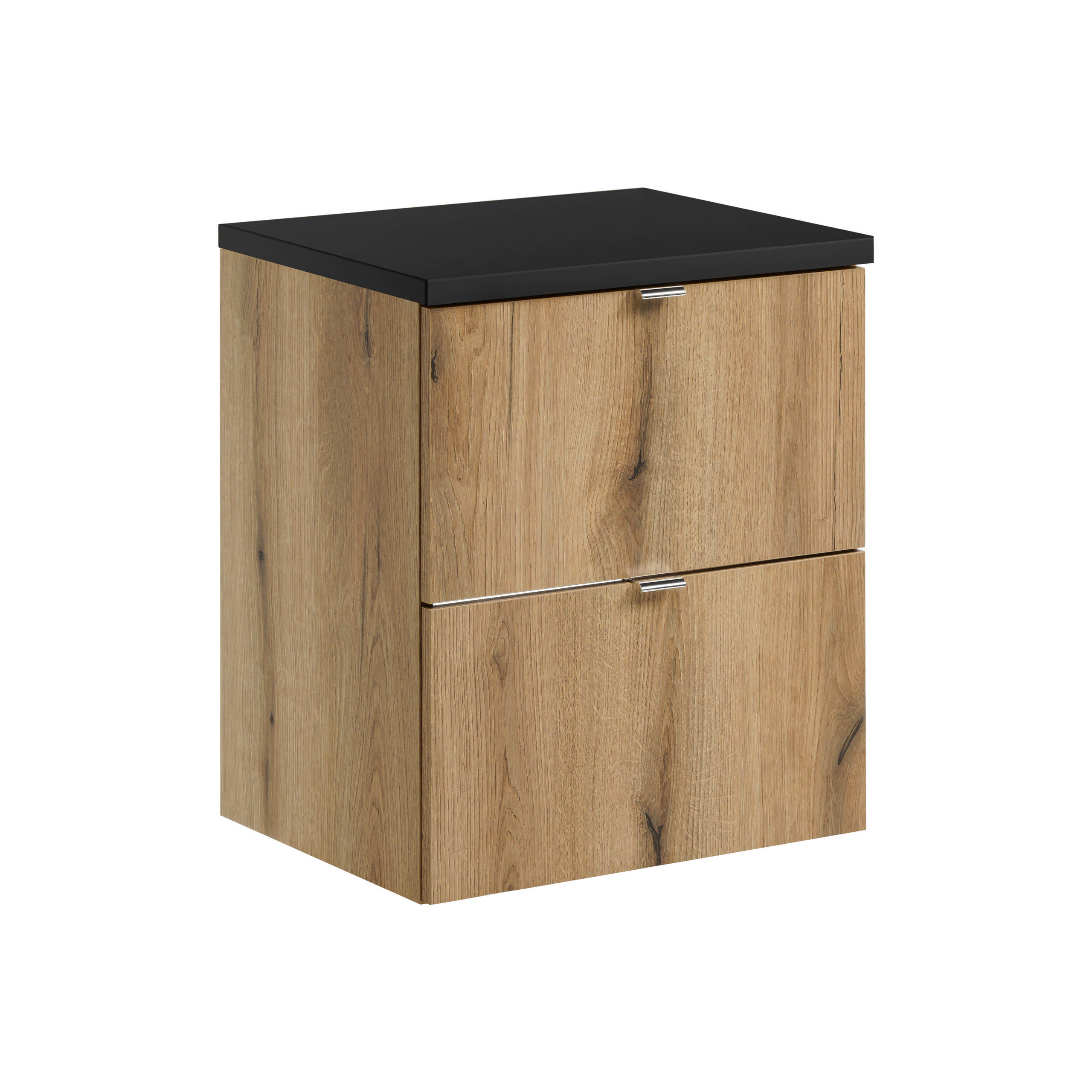 Comad Koupelnová skříňka pod deskové umyvadlo Nova Oak II. 50 dub coast evoke/černá