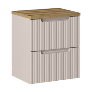 Comad Koupelnová skříňka pod deskové umyvadlo set Nova Cashmere 50 kašmír/dub coast evoke