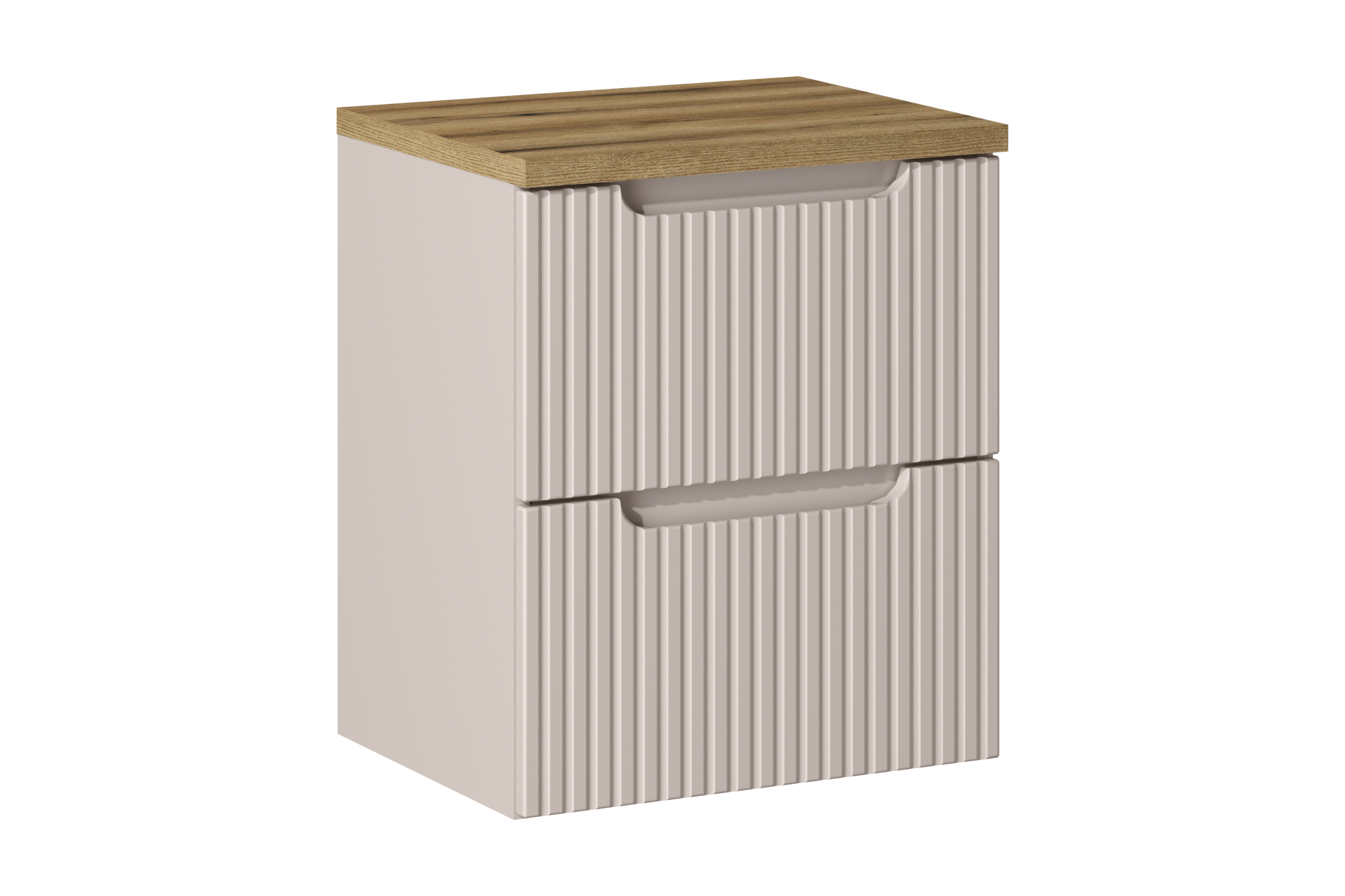 Comad Koupelnová skříňka pod deskové umyvadlo set Nova Cashmere 50 kašmír/dub coast evoke