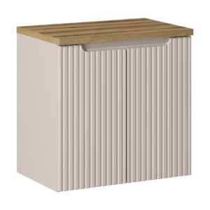 Comad Koupelnová skříňka pod deskové umyvadlo set Nova Cashmere 60 kašmír/dub coast evoke