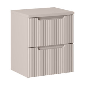 Comad Koupelnová skříňka pod deskové umyvadlo set Nova Cashmere II. 50 kašmír