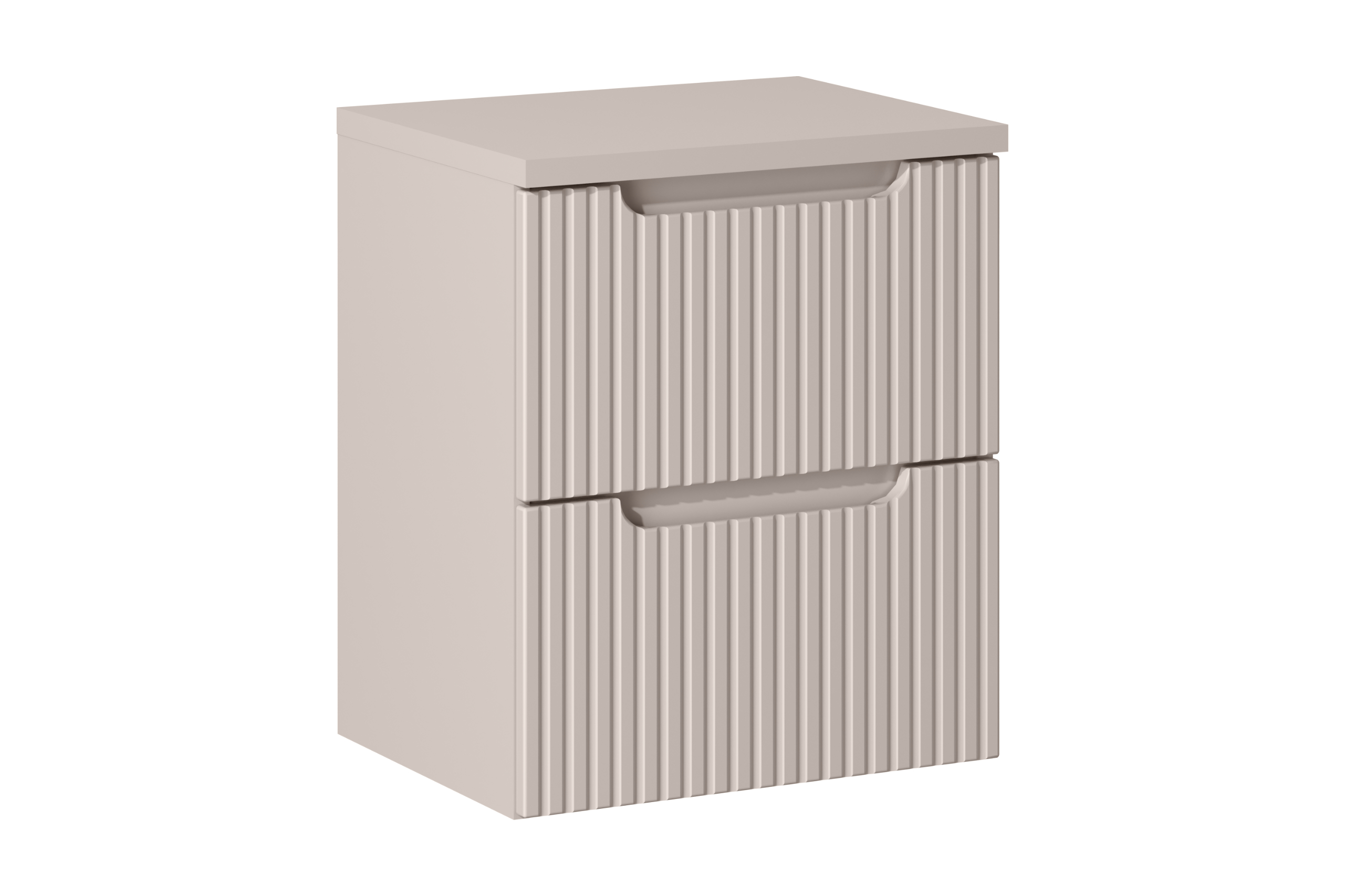 Comad Koupelnová skříňka pod deskové umyvadlo set Nova Cashmere II. 50 kašmír