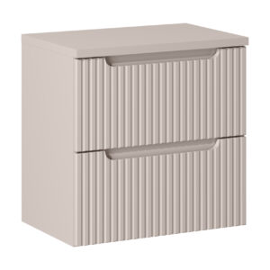 Comad Koupelnová skříňka pod deskové umyvadlo set Nova Cashmere II. 60 kašmír