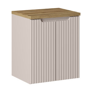 Comad Koupelnová skříňka pod deskové umyvadlo set Nova Cashmere III. 50 kašmír/dub coast evoke