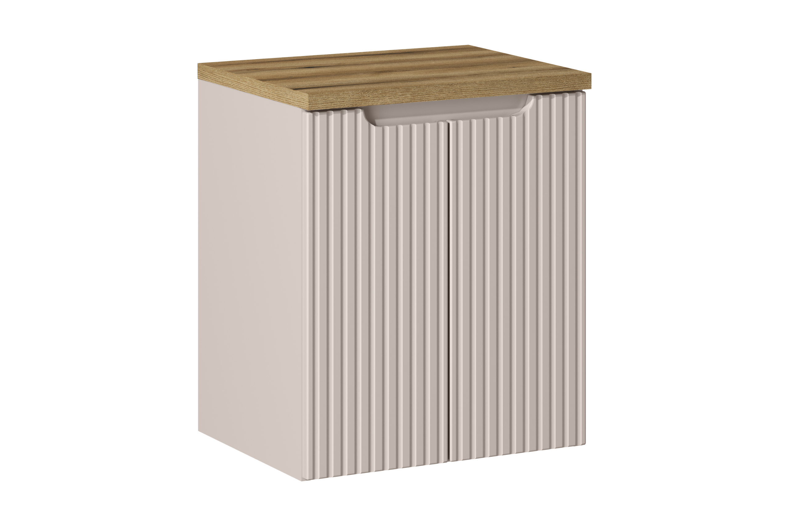 Comad Koupelnová skříňka pod deskové umyvadlo set Nova Cashmere III. 50 kašmír/dub coast evoke