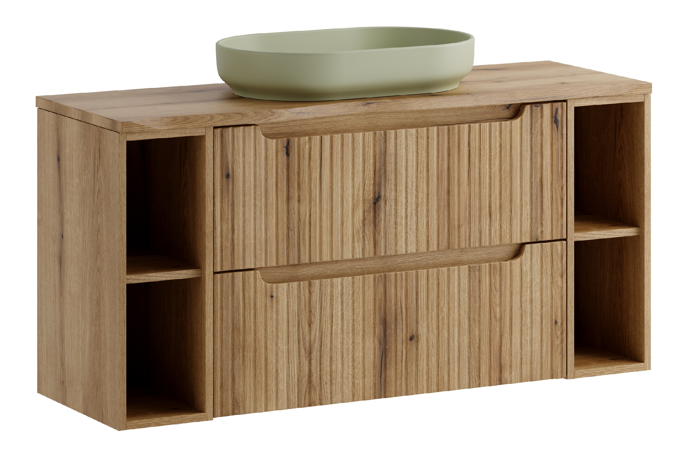 Comad Koupelnová skříňka s deskovým umyvadlem Nova Coast Evoke 120 dub coast evoke