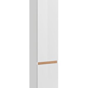Comad Koupelnová skříňka vysoká Platinum 800 2D alpská bílá/dub kraft zlatý