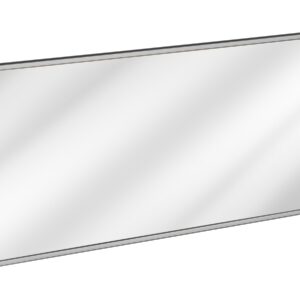 Comad Koupelnové zrcadlo Madera s LED osvětlením 123x68 cm černé