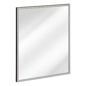 Comad Koupelnové zrcadlo Madera s LED osvětlením 68x83 cm černé