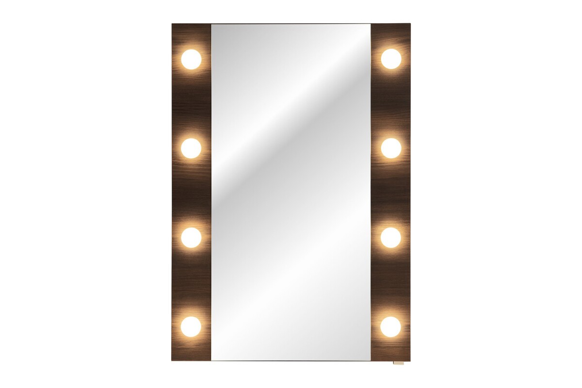 Comad Nástěnné LED zrcadlo Dorothy 60 cm dub ristretto - Obrázek 2