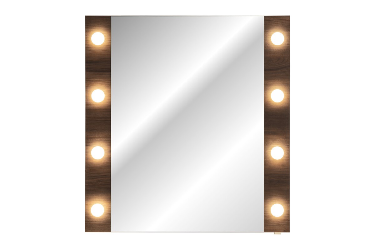 Comad Nástěnné LED zrcadlo Dorothy 80 cm dub ristretto - Obrázek 2