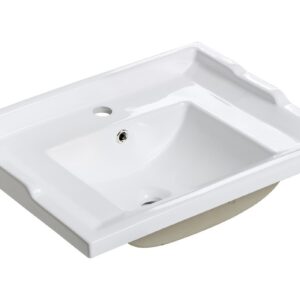 Comad Zápustné umyvadlo Retro 60 cm bílé