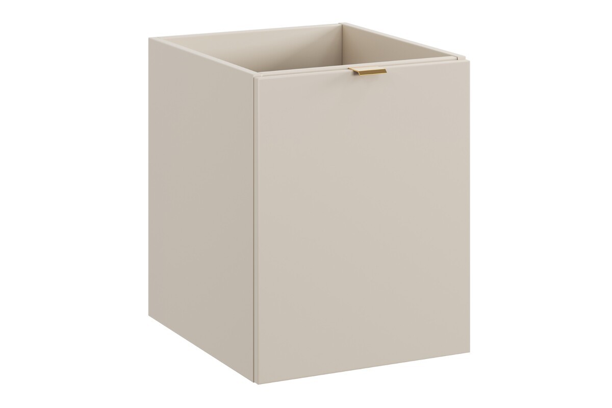 Comad Závěsná skříňka pod umyvadlo Dalia Cashmere s deskou a košem na prádlo 100 cm kašmírová - Obrázek 2