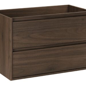 Comad Závěsná skříňka pod umyvadlo Villa 80 cm ořech
