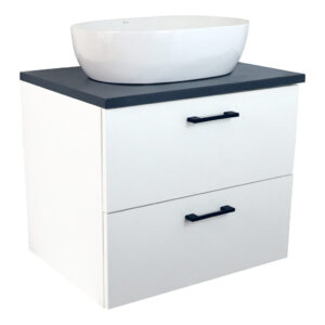 Comodo Koupelnová skříňka pod deskové umyvadlo Agria NEW W 60-HD - bílá/antracit