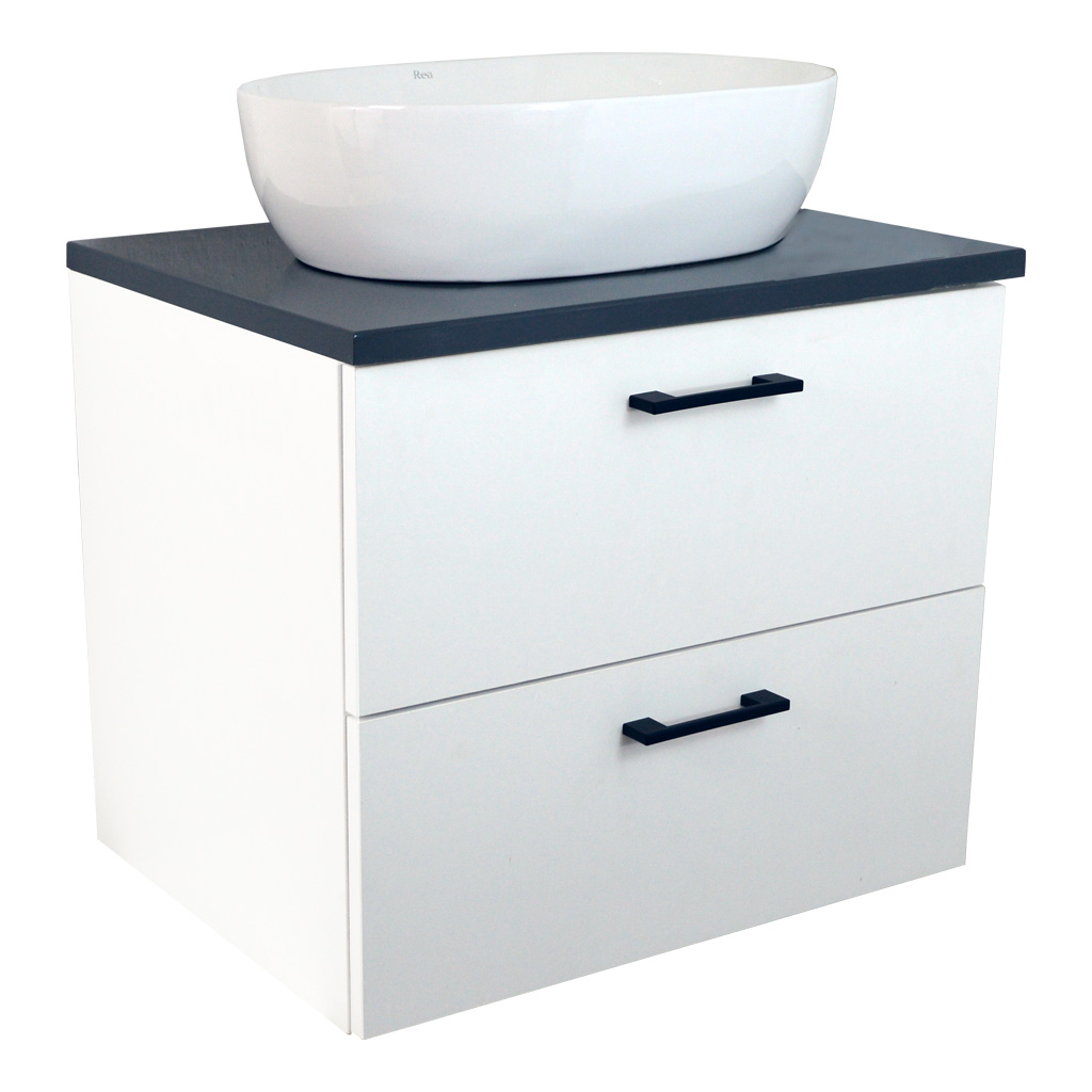 Comodo Koupelnová skříňka pod deskové umyvadlo Agria NEW W 60-HD - bílá/antracit
