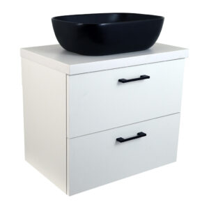 Comodo Koupelnová skříňka pod deskové umyvadlo Agria W 60-HD - bílá/bílá