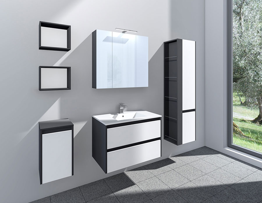 Comodo Koupelnová skříňka závěsná horní Naturo H 30 - Obrázek 2