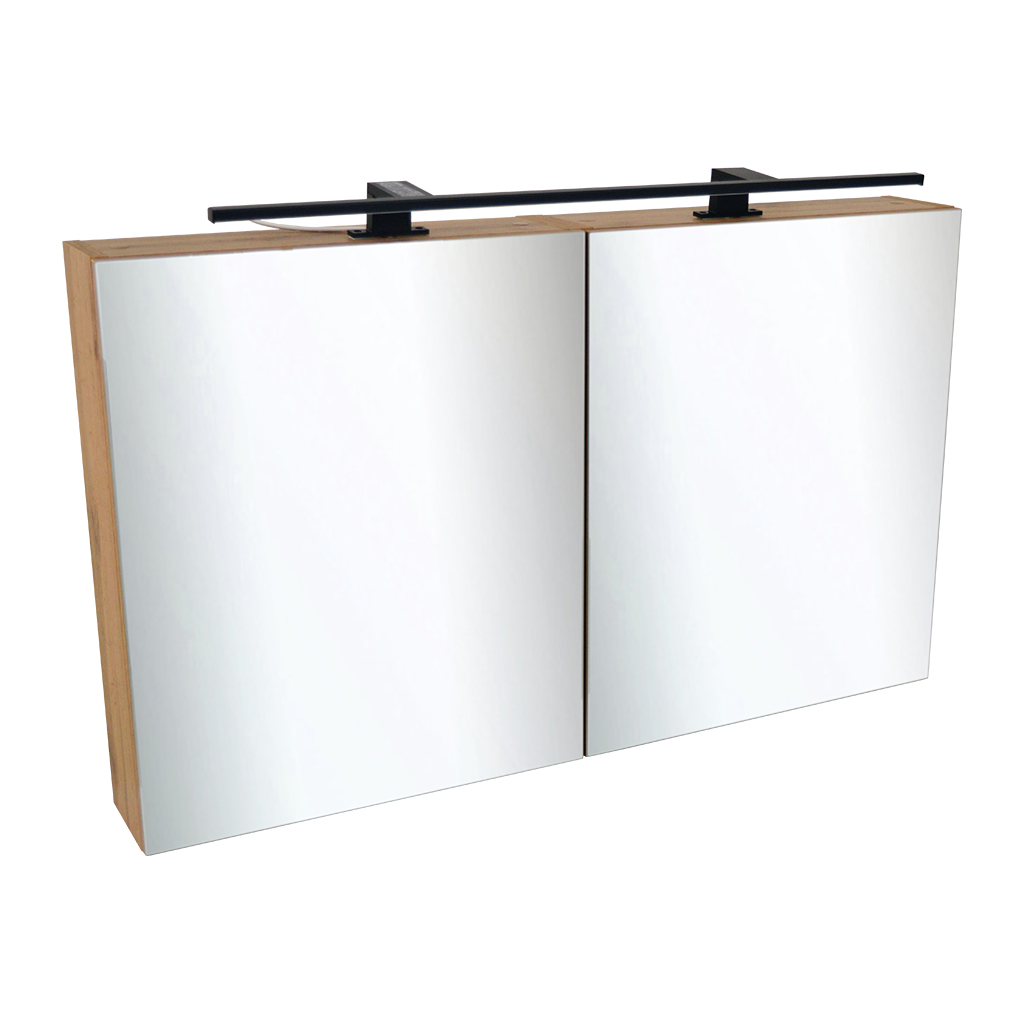 Comodo Zrcadlová skříňka Ideal OW 100 ZS LED-B s osvětlením Any LED 80 B