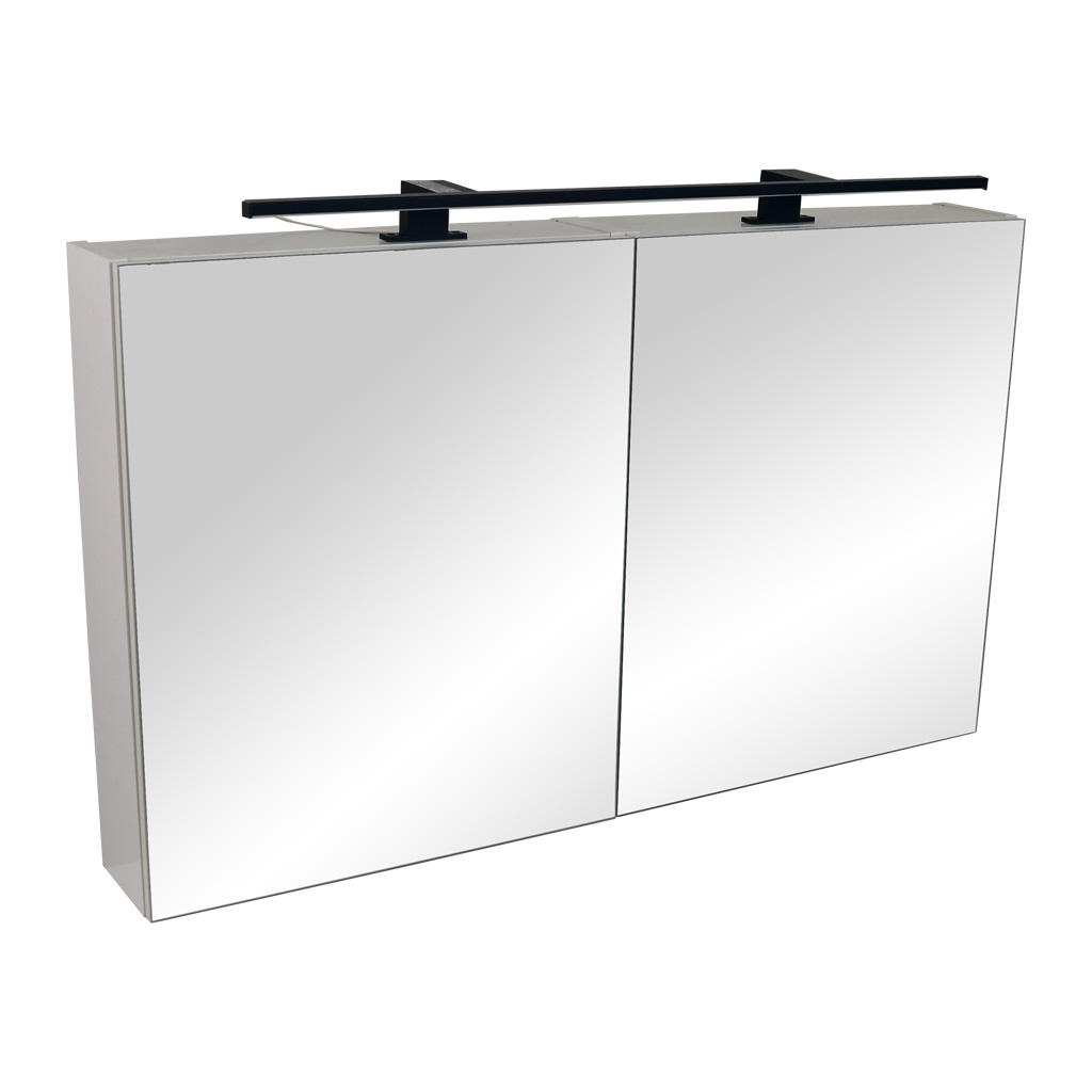 Comodo Zrcadlová skříňka Montana 100 ZS LED-B s osvětlením Any LED 80 B