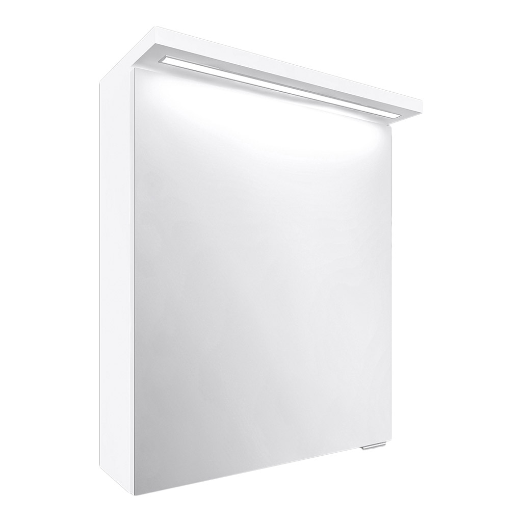 Comodo Zrcadlová skříňka závěsná s LED osvětlením Elite W 50 ZS P/L