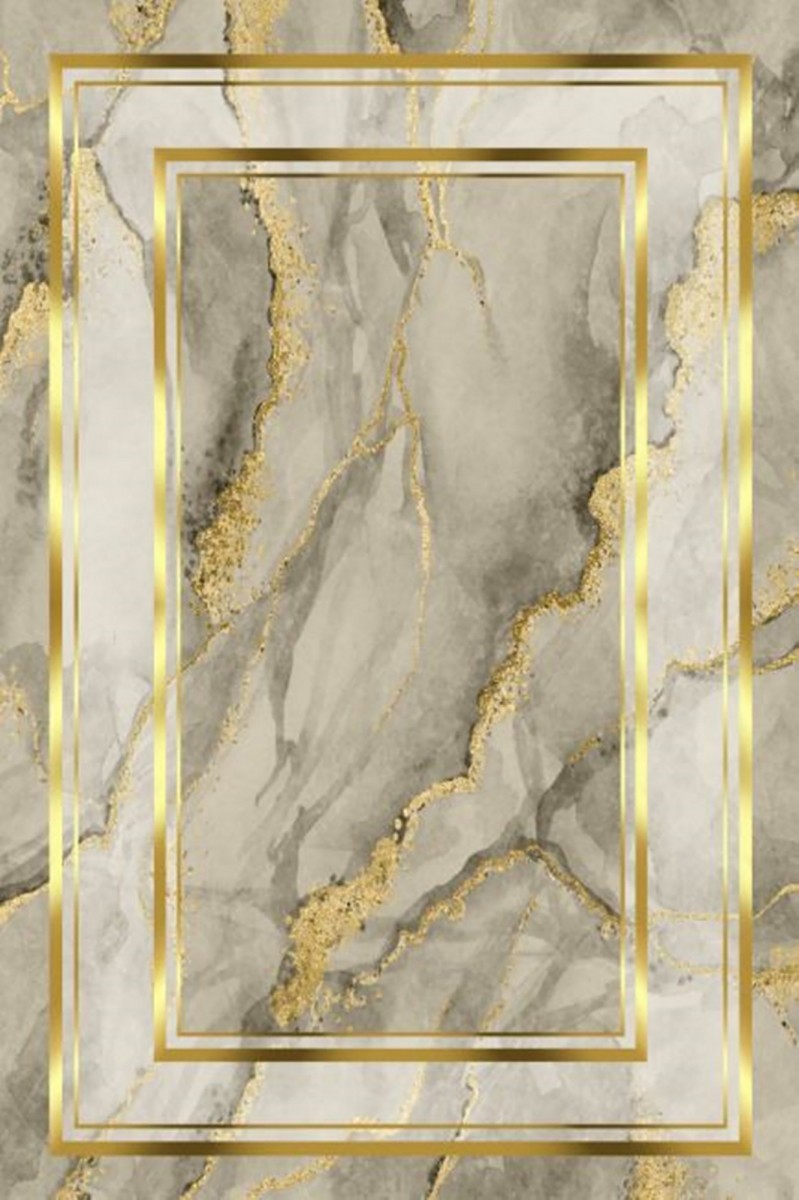 Conceptum Hypnose Koberec Marble Frame 180x280 cm béžový/zlatý