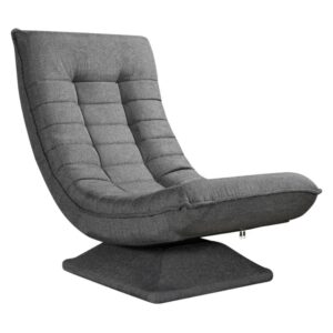 DB Garden Skládací designové relaxační křeslo Jerrick šedé