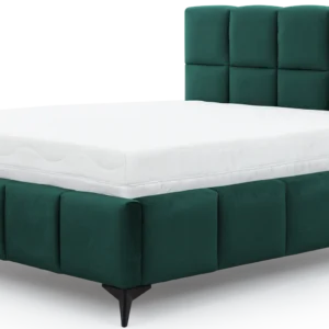 Eltap Dvoulůžková postel MIST 180x200 Nube 35 láhvově zelená