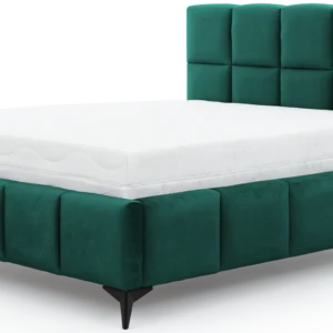 Eltap Dvoulůžková postel MIST 180x200 Velvetmat 38 zelená