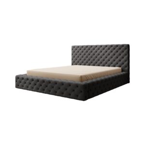 Eltap Dvoulůžková postel PRINCCE 160x200 Softis 11 černá